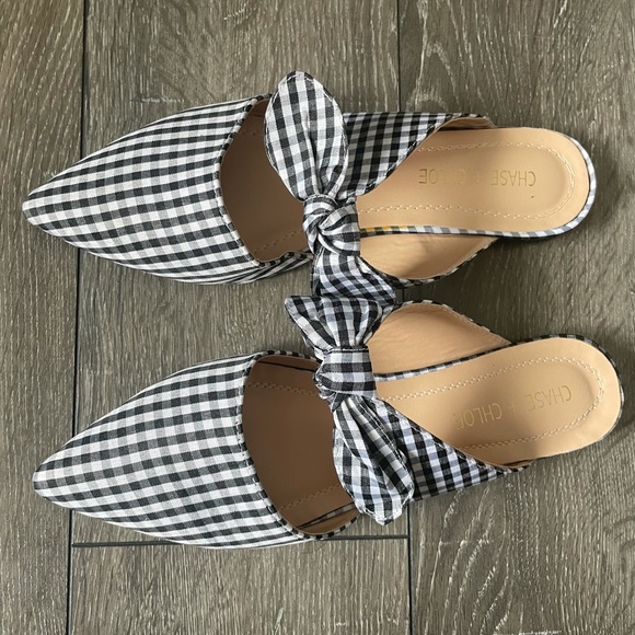 Chase + Chloe Shoes - Plaid flats